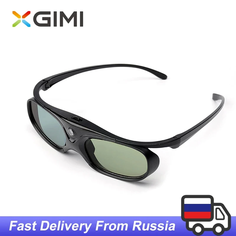 Nouvelles lunettes 3D originales XGIMI � obturateur actif rechargeables pour projecteurs XGIMI JMGO Formovie Vidda Accessoires
