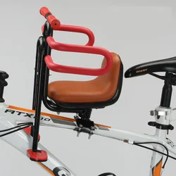 Front Mounted Bicycle Seats For Children 2-5 Years Bike Seat For Mountain Bikes Baby Frame Quick Release Kids Saddle Parts