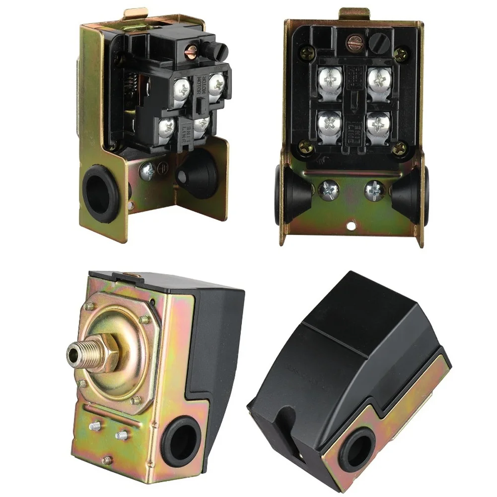 For Water Pump Automatic Pressure Switch with Mechanical Adjustment 1.4 to 2.8kg For Waterproof Sealed Housing
