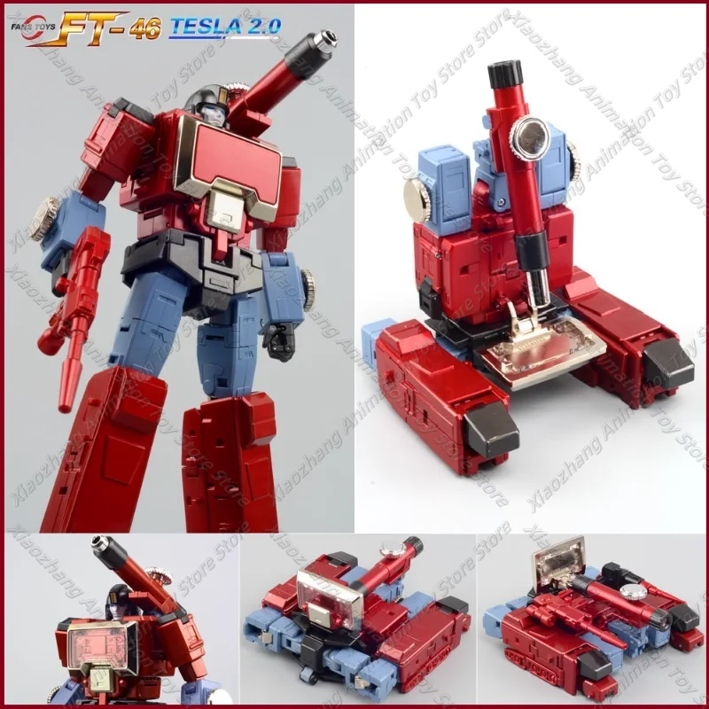 [In Stock] Fanstoys FT-46 Perceptor FT46 Tesla 2.0 Action Figure Model Toy Collection Gift