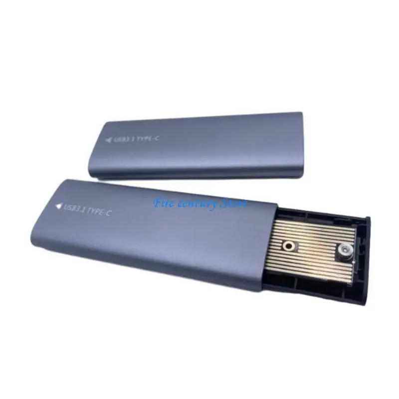 

J6PA M.2 NVME Enclosure Toolless 10Gbps NVMe SSD Enclosure USB 3.1 10Gb NVMe to USB Adapter for 2230/2242/2260/228 SSDs
