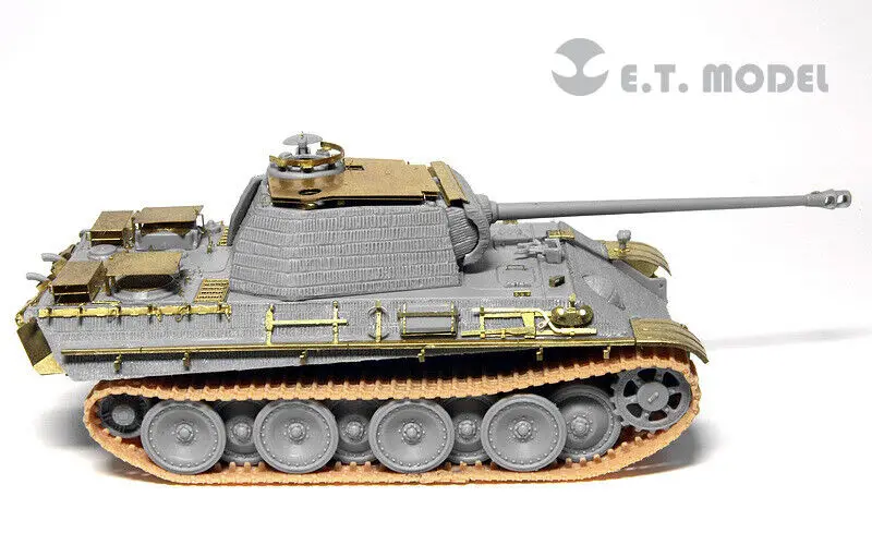 ET Model E72-010 1/72 WWII German Panther G Anti Aircraft Armour For DRAGON Kit (No Tank)