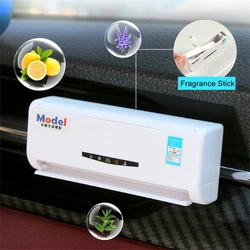 Air Conditioning Air Conditioner Vehicle Blower Solar Energy Powered Car Air Vent Clip Dashboard Turntable Solar Panel Car Fan