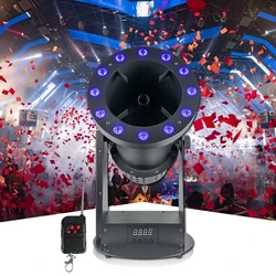 Electric Color Paper Machine Large Confetti Cannon Stage Atmosphere Wedding Event 1500w Confetti for DJ Disco Wedding Party