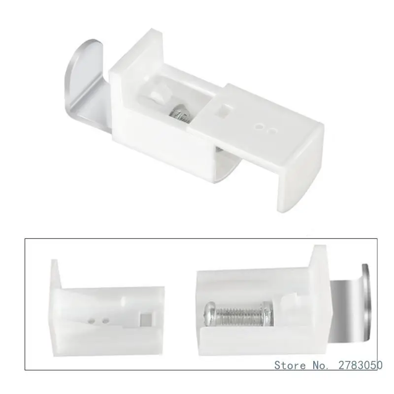 4Pcs Pleated Blind Fixing Brackets Accessories Easy Installation Roller Curtain Holder Window Shade Clamp Repair Parts