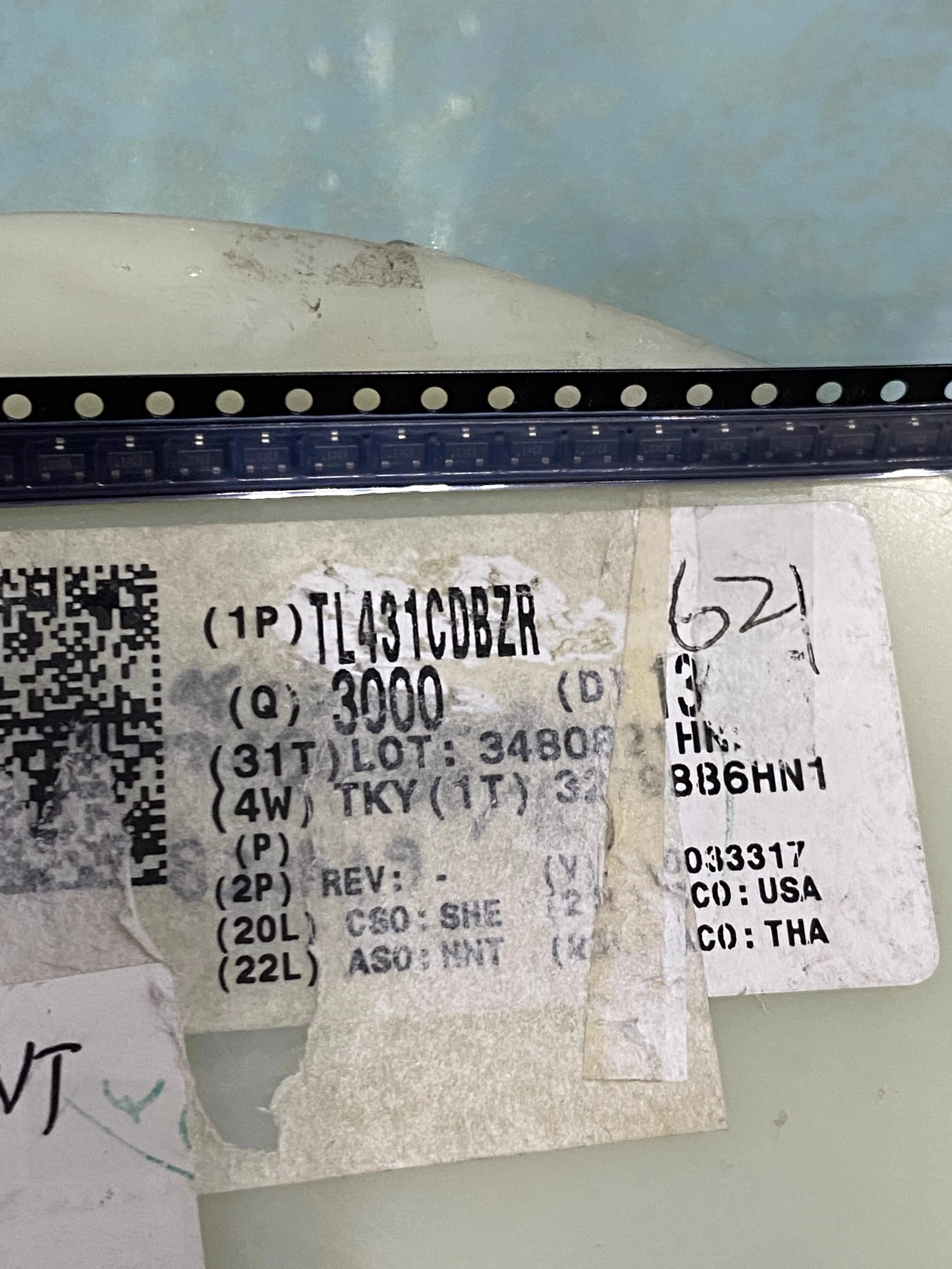 

50 шт. Совершенно новый оригинальный TL431CDBZR sot23 13+