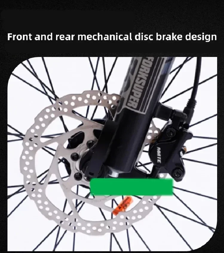 26/27.5Inch Downhill Mountain Bike Double disc brake atm front fork soft tail Off-road Bicycle MTB bike Full suspension damping