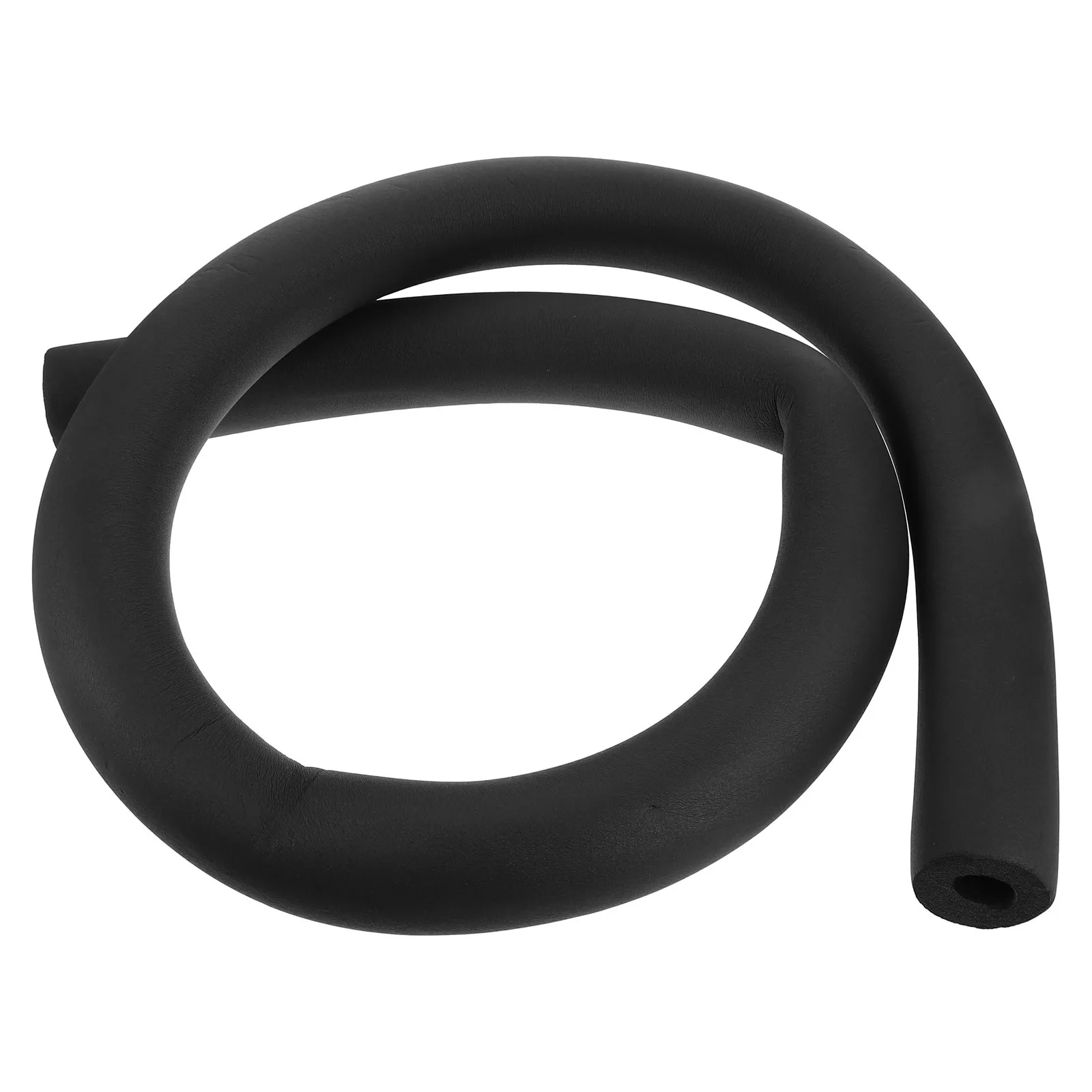 Mangas de isolamento de tubulação, tubo de espuma flexível, à prova de som, resistente ao fogo, para tubos de encanamento de cobre de água hvac