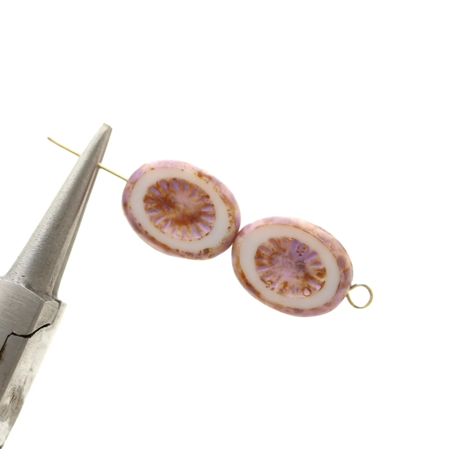 

20pieces 14*10mm Multiple colors of glass beads for Girls DIY Bracelet Keychain Making for DIY Jewelry Art Craft Making