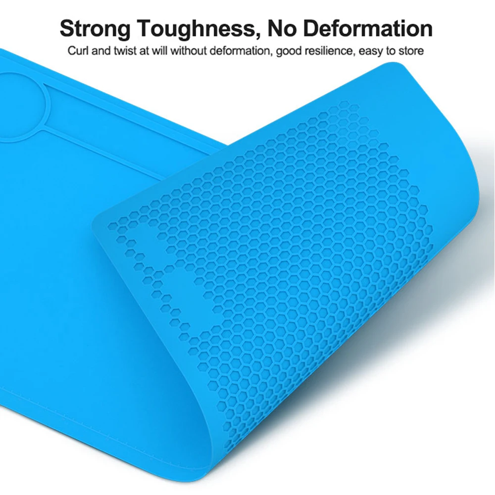 RELIFE RL-004DQ 35 Zoll hochtemperaturbeständiges Silikon-Reparaturpad für Handy-Chip, PCB-Reparatur, Isolierpad-Werkzeug