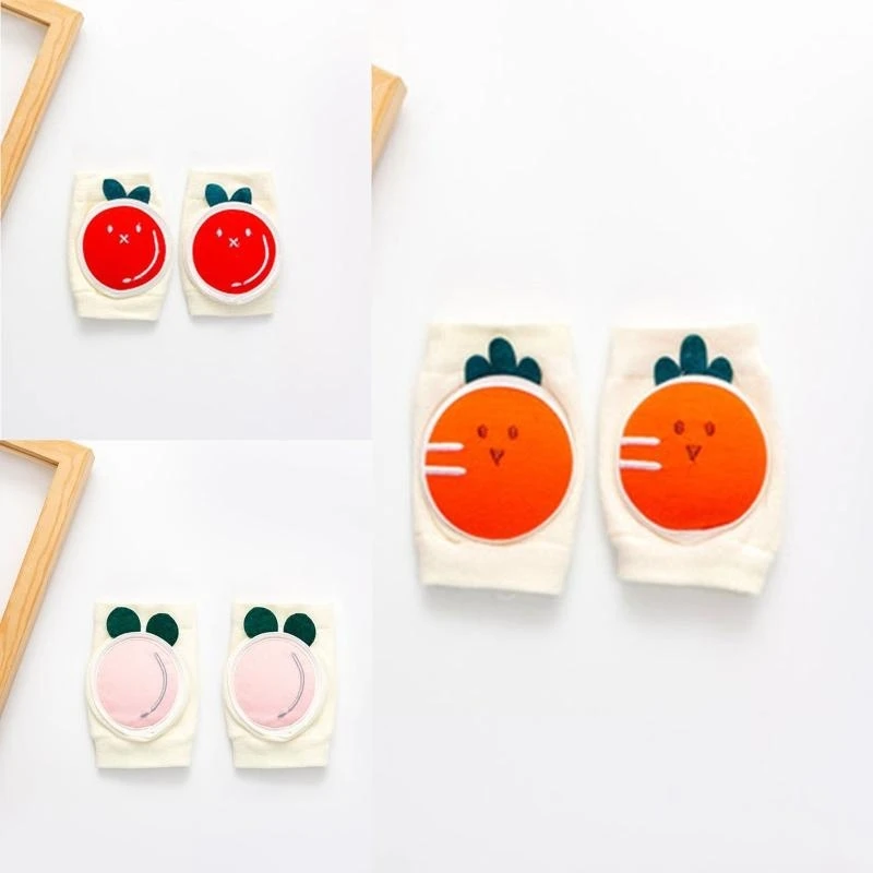 J15U 1 زوج منصات الركبة الطفل للزحف الرضع نيبادس قابل للتعديل مرونة الساق دفئا