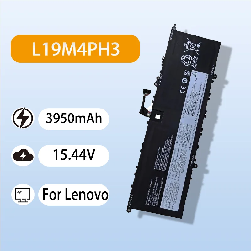 New Standard L19M4PH3 Battery For Lenovo Yoga Slim 7 Pro 14ACH5 14IHU5 L19C4PH3 Laptop 15.44V 3950mAh Fast Charging Battery