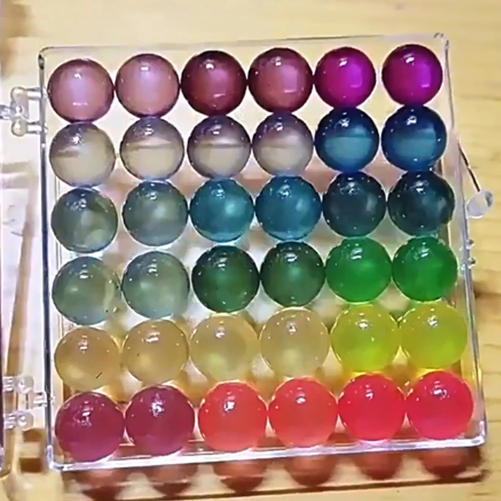 Combo Pack Transparent Colorful Sticky Ball Tape Decompression Toy Relax Craft Supplies Gift Colorful Hand Rolling Adhesive Tape
