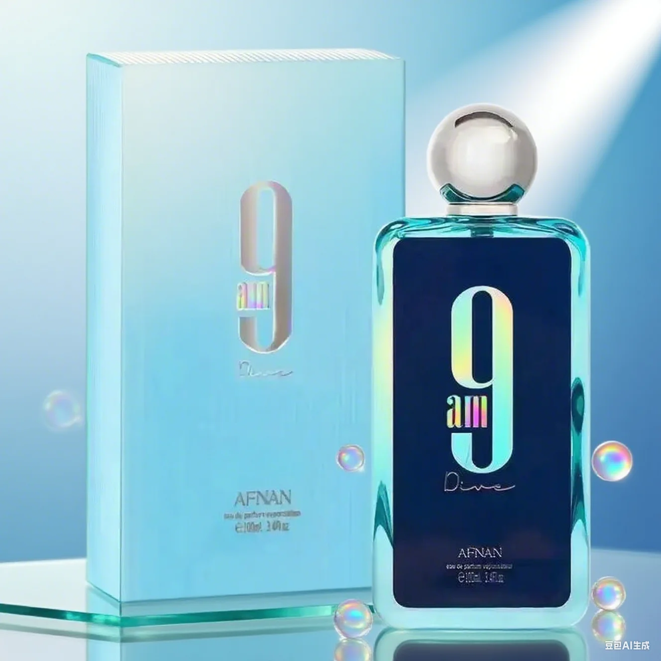 عطر أفنان 9 AM Dive للرجال، 100 مل - رائحة منعشة ومريشة