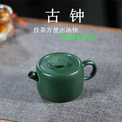 150ml Chinese Yixing Purple Clay Teapots Famous Handmade Tea Pot Raw Ore Green Mud Kettle Authentic Zisha Tea Set Gifts