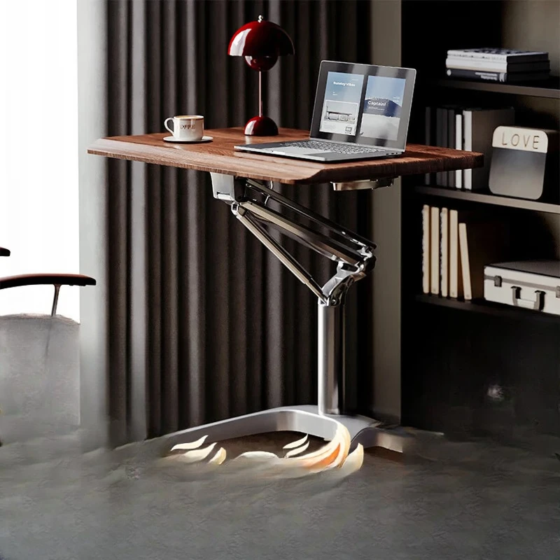 Pneumatic lifting removable computer office desk, living room bedroom