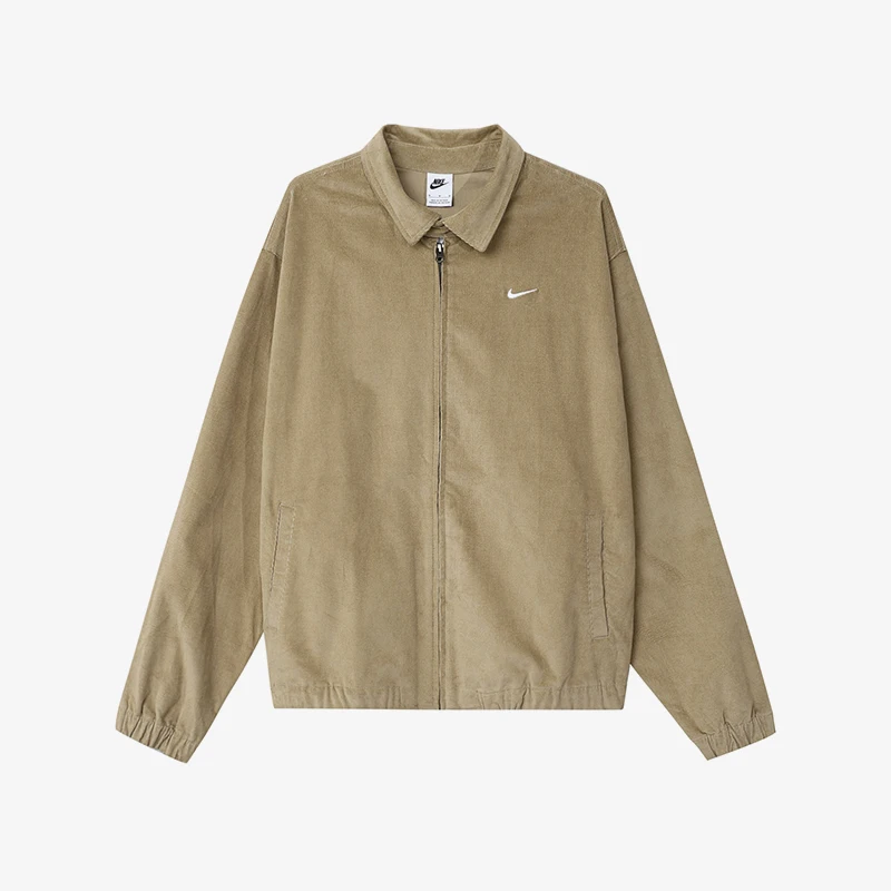 

Оригинальная мужская куртка Nike с вельветовым воротником и молнией, с длинными рукавами, DX9071-247