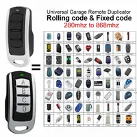 Multi Frequency Duplicator 280-868MHz Remote Control for Garage Door Gate | Fixed & Rolling Code | 433MHz Handheld Transmitter