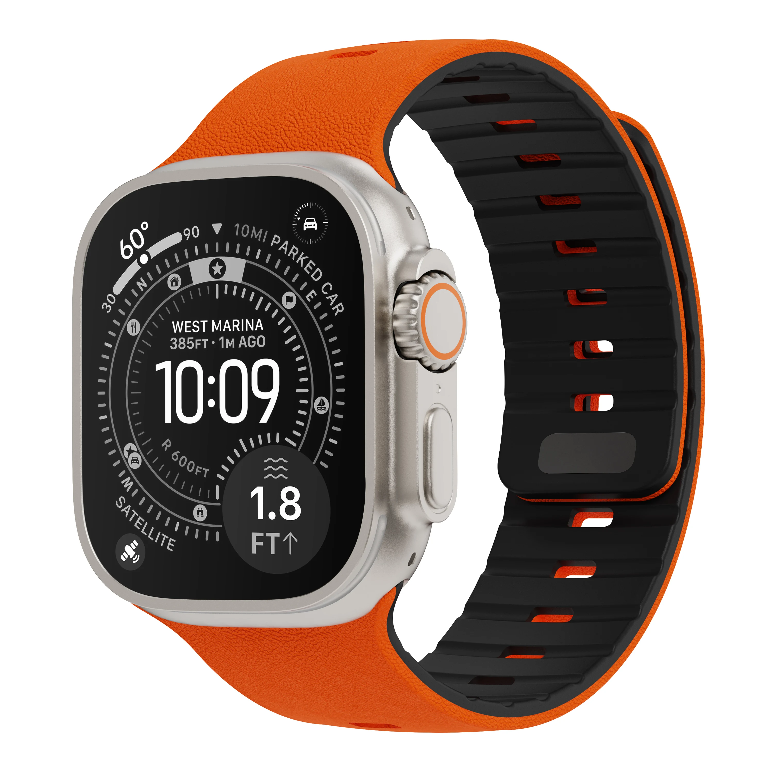 Replacement Wristband for Apple Watch Series 11 10 42mm  /  9 8 7 41mm  /  SE3 SE2 SE 6 5 4 40mm  /  3 2 1 38mm Textured Silicon