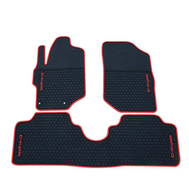 Car Floor Mats Car Mat Rugs Carpet For Citroen C-Elysee 2012 2013 2014 2015 2016 2017 2018 2019 Left Hand Drive