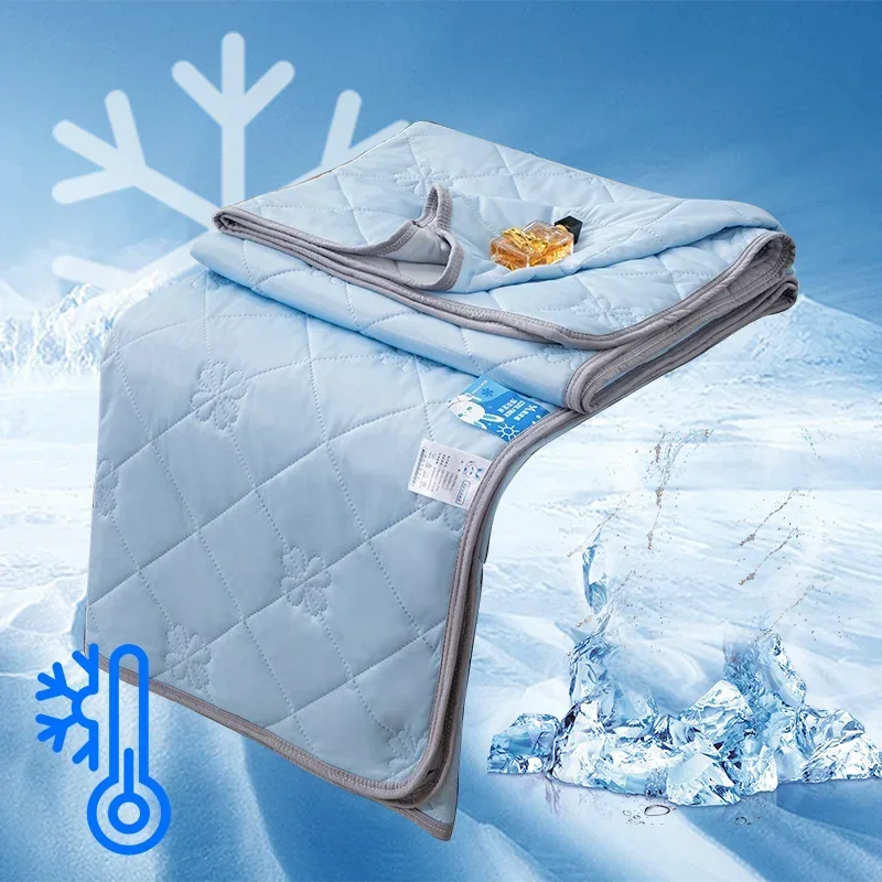 Class A Cool Feeling Antibacterial Ice Cream Summer Quilt Washable Quilt Summer Cooling Quilt Ice Silk Quilt Core Air Conditioni