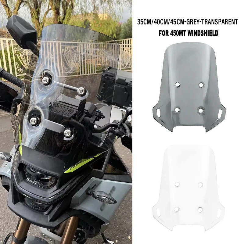 

For CFMOTO 450MT MT450 2024 2025 2026 Windscreen Front Windscreen Windshield 450 MT Raised Windshield 450mt Accessories