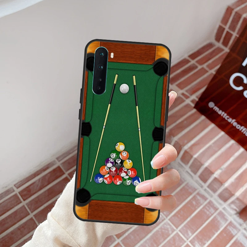 حافظة بلياردو سنوكر 8 لهاتف OnePlus 13 12 11 13s 13R 12R 10R 10T 8T OnePlus Nord 5 CE 3 2 4 Lite N20 N30