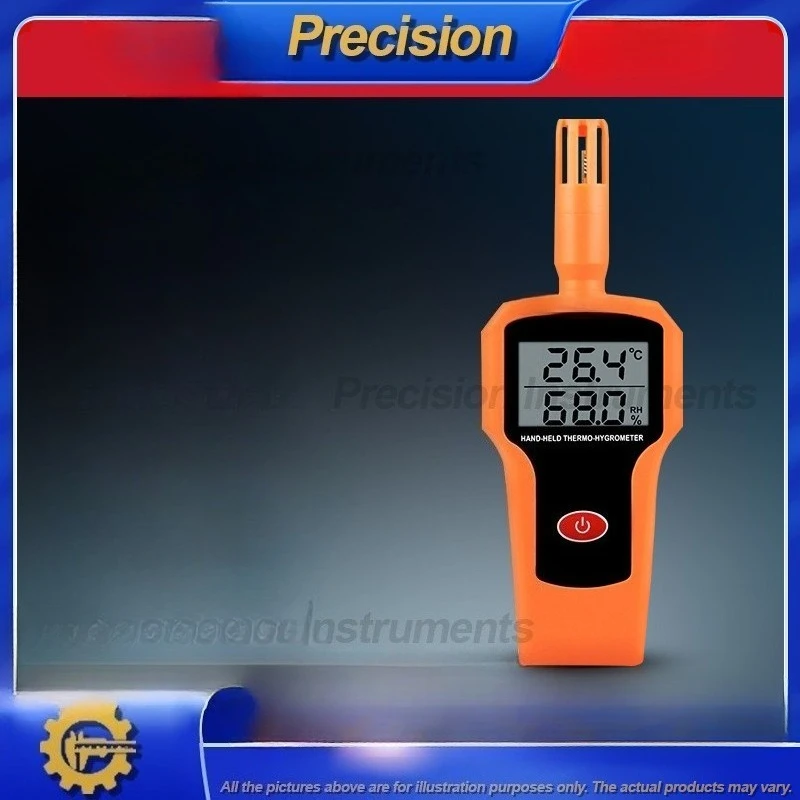 2026 High Precision Portable Hygrometer Thermometer Industrial Grade Digital Temperature Humidity Meter for Environmental