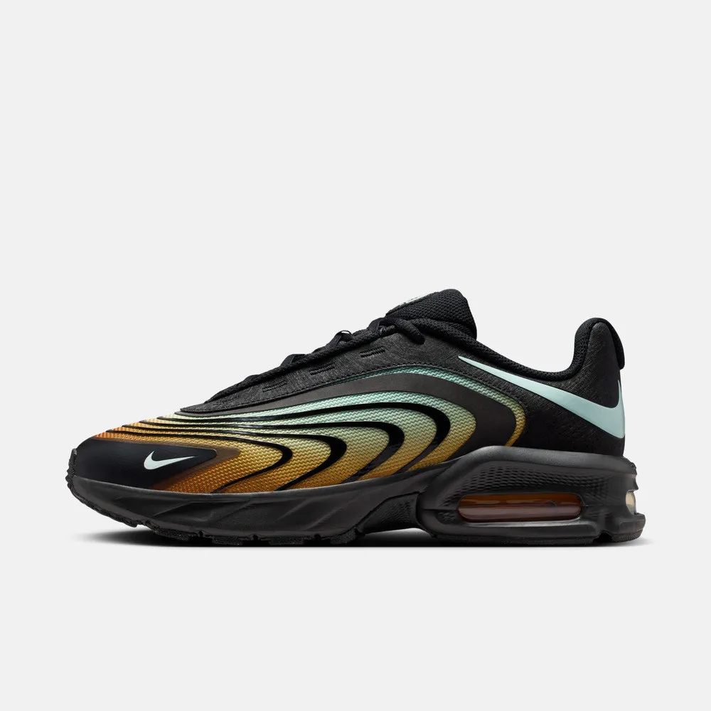 Nike IR0819-012 Mens Black Air Max Retro Casual Sneakers Cushioning Comfort Daily Wear Street Walking Gym Shoes
