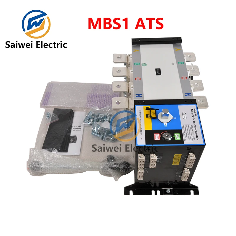 Mebay ATS 4P 100A 160A 250A 300A Diesel generator dual power automatic manual transfer switch control board