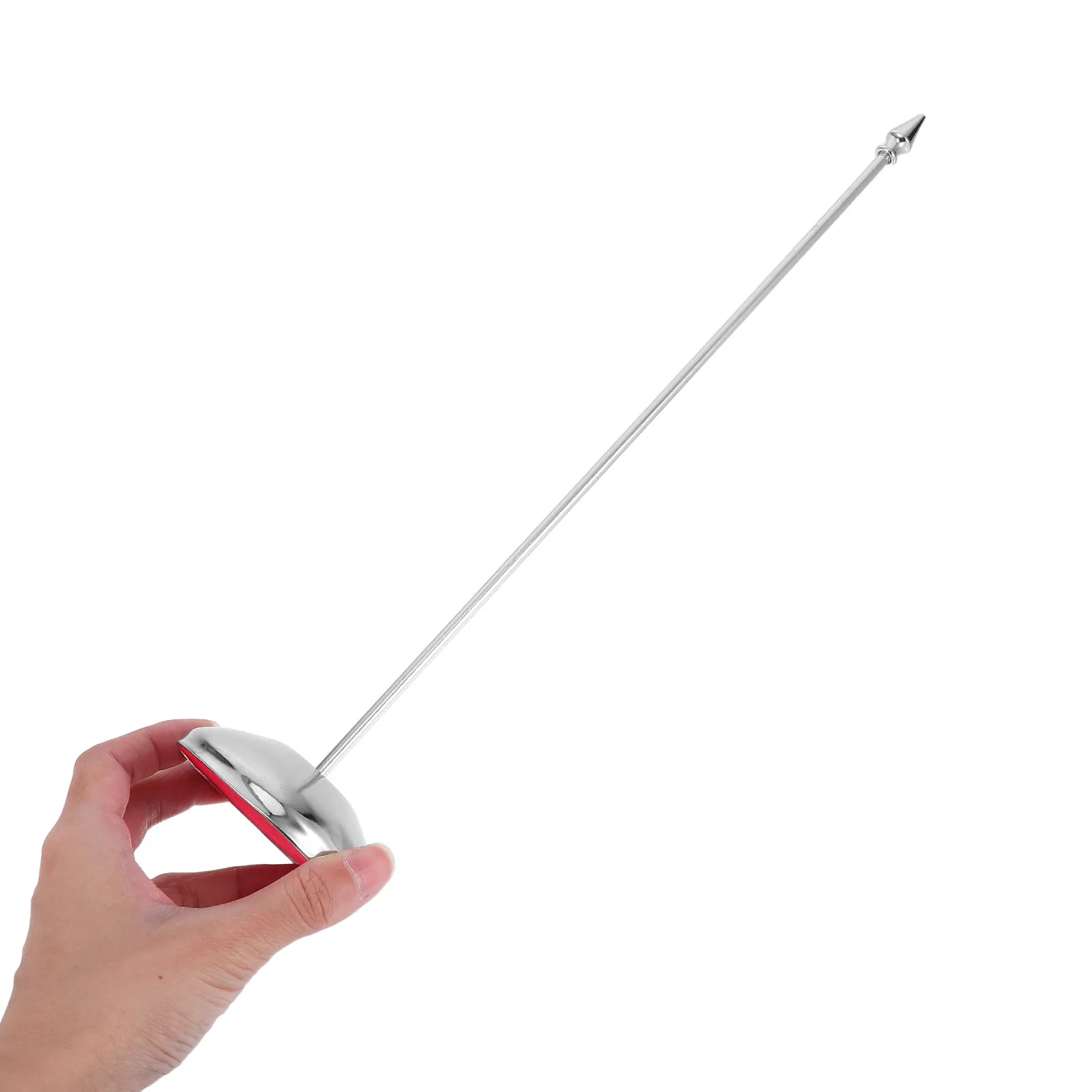 Metal Desk Flag Holder Stand Elegant Straight Rod Mini Flag Pole for Office Conference Table Top Display Indoor Business Events
