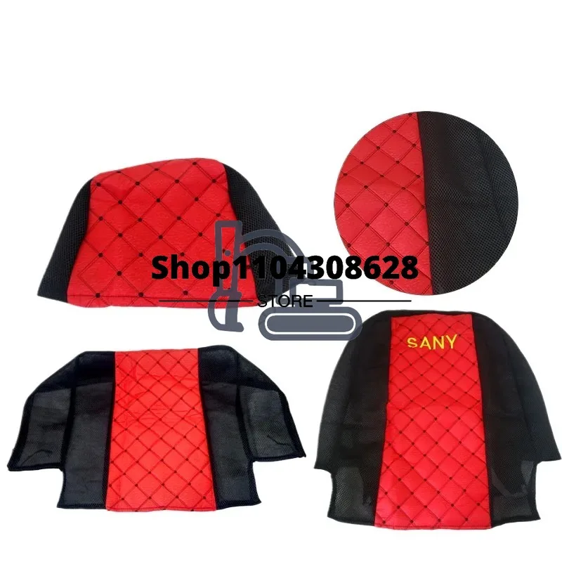 

new Seat Cover For Sany Kobelco Doosan Komatsu Xcmg Liugong Cab Gloves Seat Cover Cushion Excavator Parts