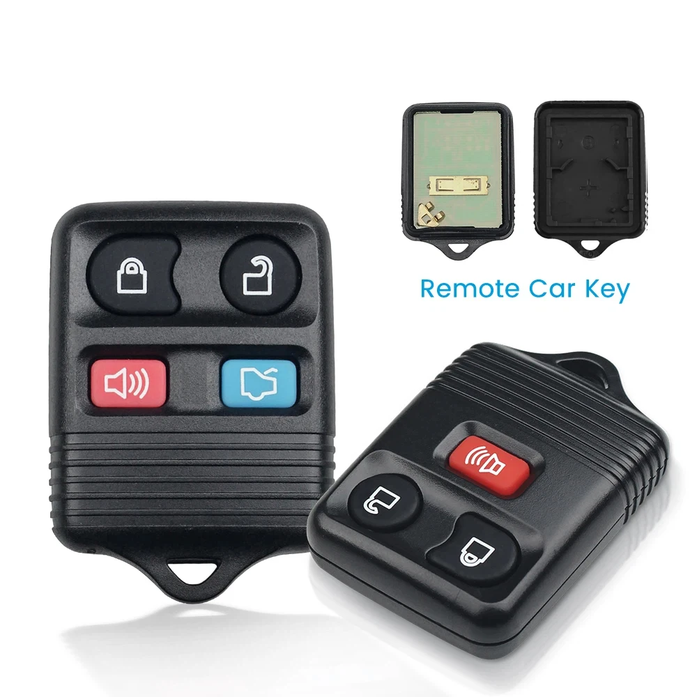 Complete Remote Car Key 315MHz For Ford Escape F 150 Explorer 2001 2002 2003 2004 2005 2006 2007 Transmitter 3 4 Buttons