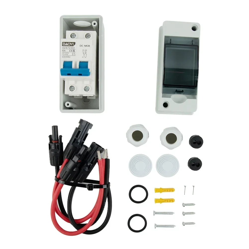 

PV Isolator Switch DCAC 30A IP65 Breaker with Thermal Overload and Short Circuit Protection for Electric Vehicles