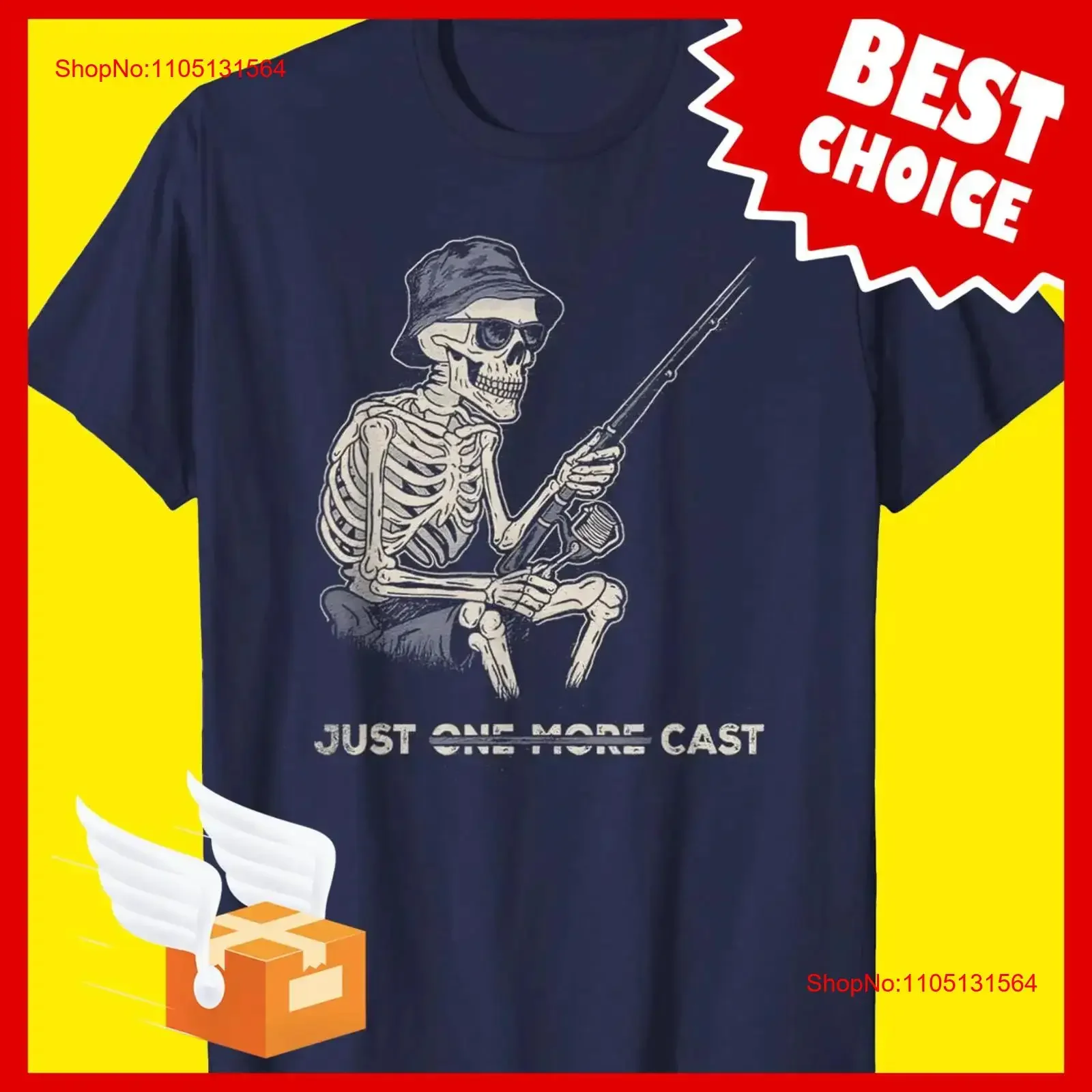 مضحك الهيكل العظمي الصيد فقط واحد آخر يلقي إقتباس تي شيرت خمر غسلها للجنسين تنفس قليلا أعلى لارتداء اليومي #1