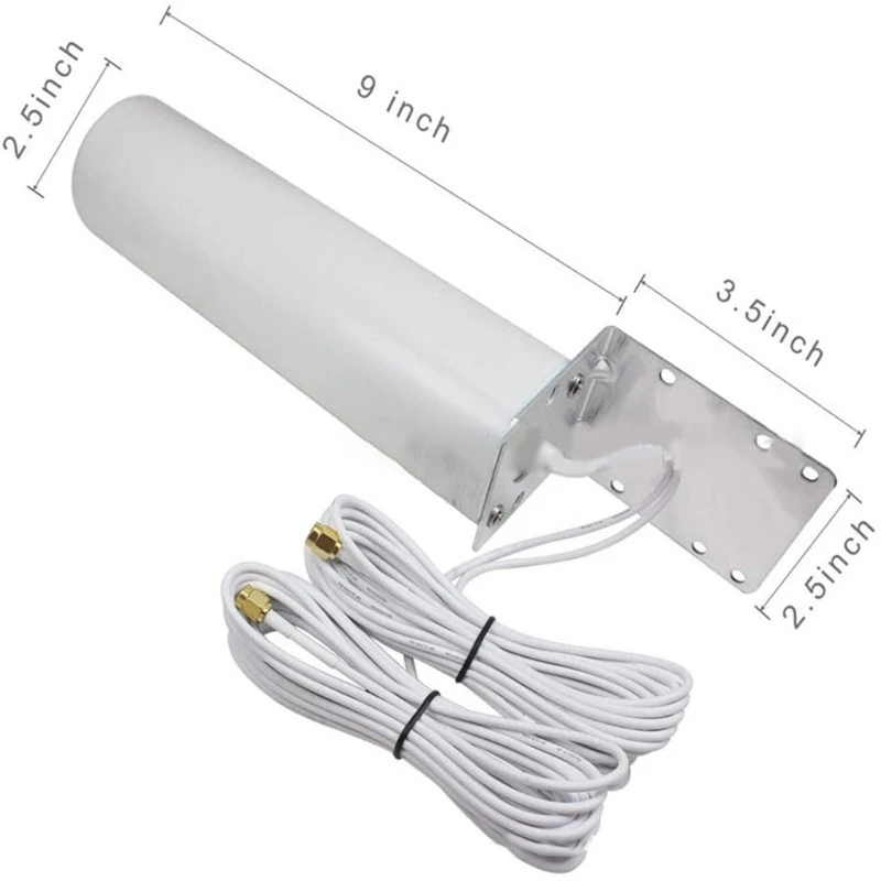 MAYTO-Antenne externe extérieure 3G/4G à gain élevé, avec connecteur CRC9/TS9/SMA pour modem routeur 3G/4G, pour touristes, 5m