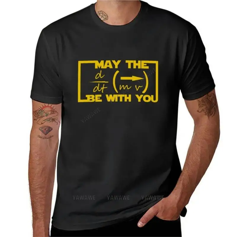 cotton men tshirt May the Equation be with you T-Shirt graphics t shirt anime clothes sweat shirt men clothes tee-shirt for boys