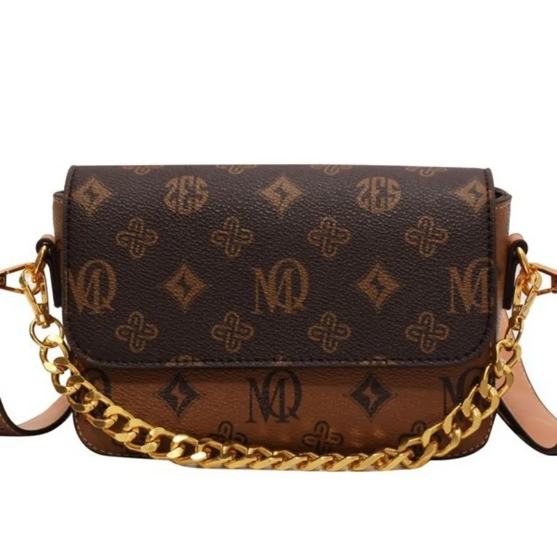 Il nuovo design del marchio di lusso dell'autunno 2025, catena versatile, borsa a tracolla da donna di nicchia e borsa a tracolla singola