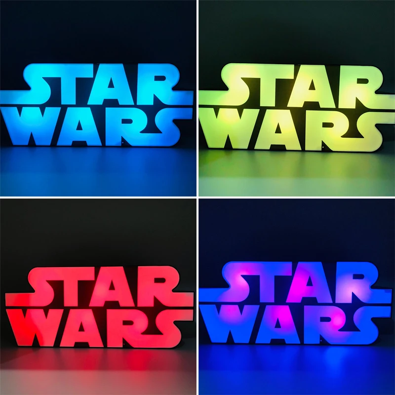 

Ночник «Звездные войны», аниме, настольная лампа с зарядкой через USB, декоративная мультяшная лампа для спальни, гостиной, окружающее освещение, украшение, подарки