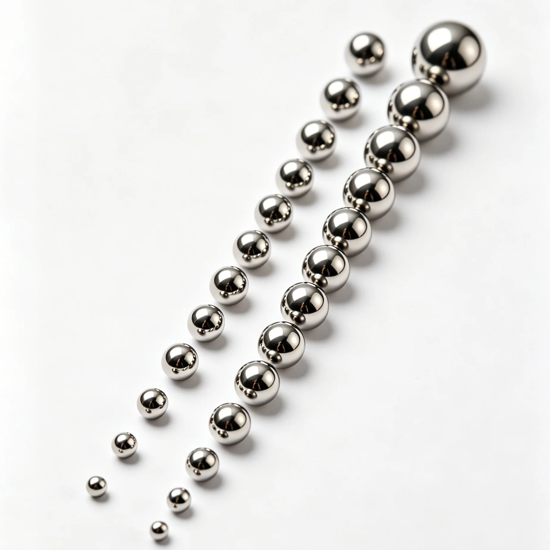 3~1000Pcs 1mm~12mm 304 Stainless Steel Balls High Precision Bearings Roller Beads Smooth Solid Ball For Bicycles Auto Parts