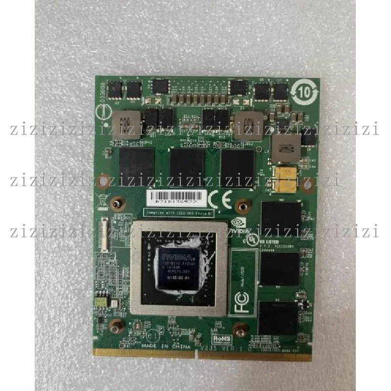 Placa de GPU WY+FOR para DELL M15X M17X M18X 285 GTX460M GTX560 GTX675M GTX580