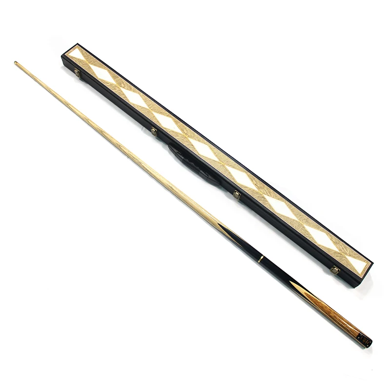 Economic price billiard accessary kit 3/4 snooker cue+3/4 snooker cue case for sale