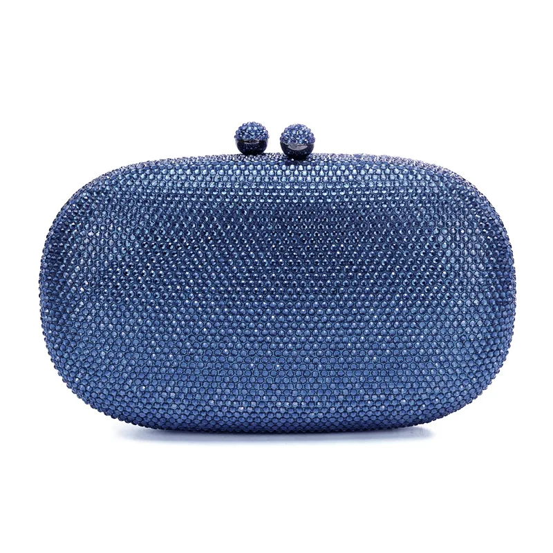 

Women's Gold/Silver Diamond Evening Clutch WHTUOEHG Crystal 15 Colors Purse Rhinestone Party Prom Bridal Wedding Dinner Handbag