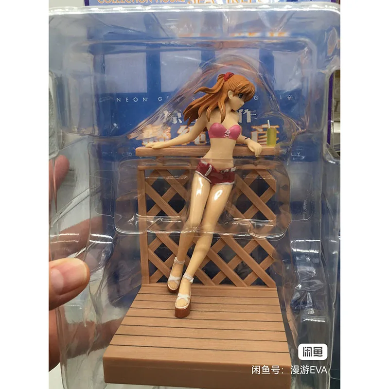 EVA Action Figure Rei Ayanami Asuka benda Soryu Misato Katsuragi Anime bella figura modello ornamenti scatola giocattoli