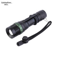 High Power Super Bright 3000Lumen Zoomable LED Flashlight Torch Zoom Light Adjustable New Christmas Gift Drop Shipping