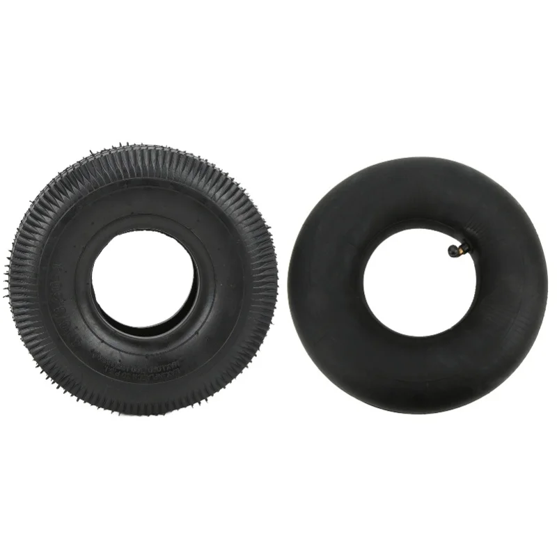 

4.10-3.50-4 Inner Tube Tire Thickened Rubber 4.10/3.50-4 Inner Outer Tyre Pneumatic Tire Replacement