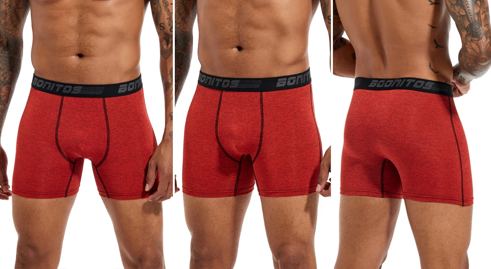 5 Stück Herren-Unterhosen Sexy Männer-Slips Atmungsaktive Boxershorts Herren-Boxer Unterwäsche für Männer Trunks Modische Herren-Boxerbriefs – Detail 13