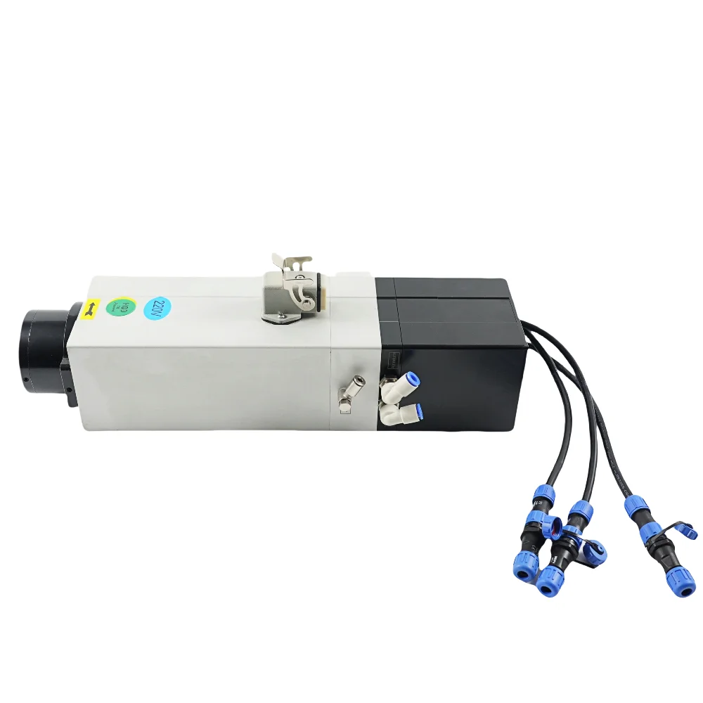 

HQD GDL40.5-ISO20-24Z/2.2 2.2KW ISO20 24000rpm air Cooling ATC Spindle Motor for Diy Cnc Machine