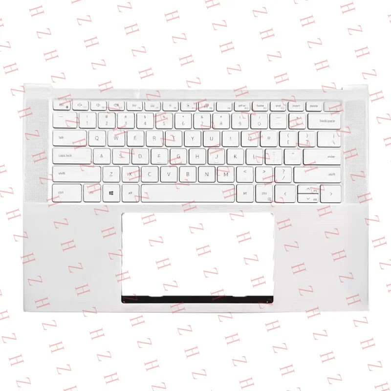 P+ Neu for DELL XPS 9500 9510 M5570 Palmrest White with Keyboard