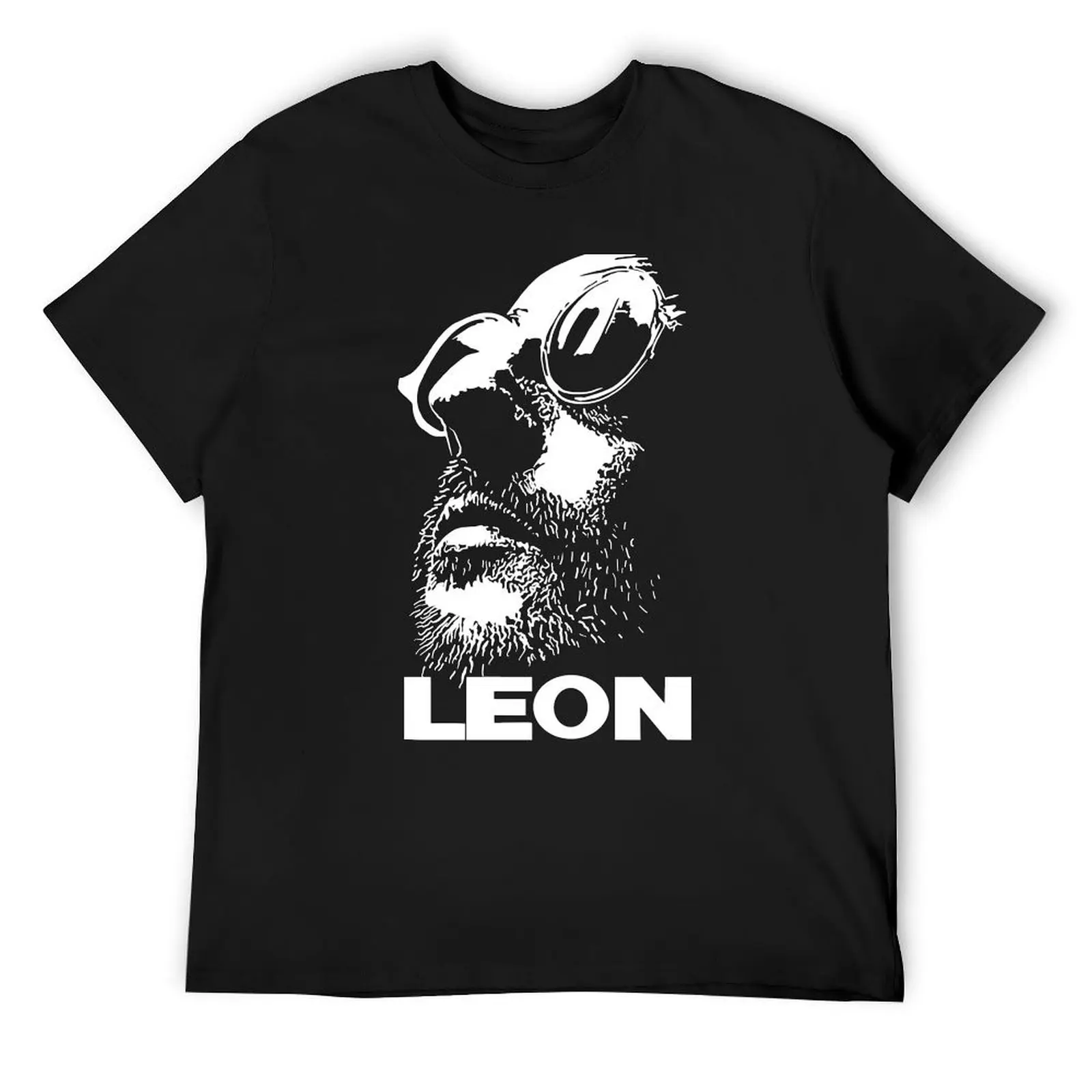 

Leon - The Professional T-Shirt anime vintage graphic tee boys animal print vintage clothes mens clothing